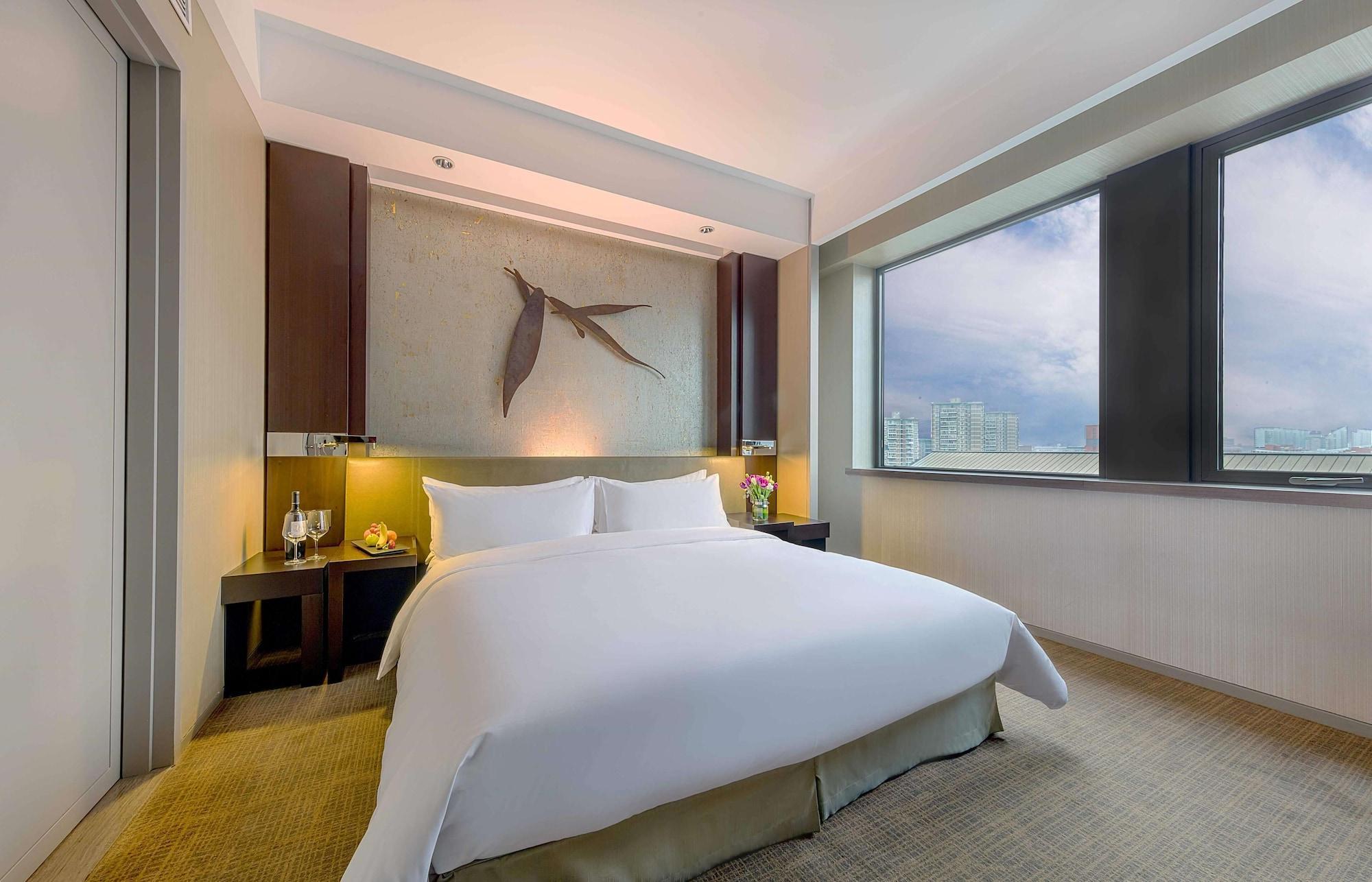 Shanghai Zhangjiang Parkyard Hotel - Free Shuttle Bus From The New International Expo Center During The Exhibition Xangai Exterior foto