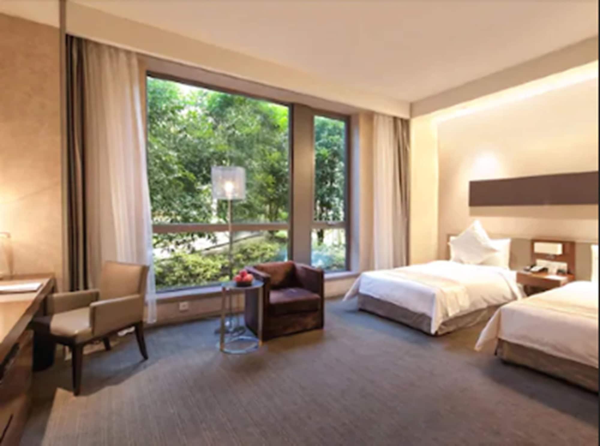 Shanghai Zhangjiang Parkyard Hotel - Free Shuttle Bus From The New International Expo Center During The Exhibition Xangai Exterior foto